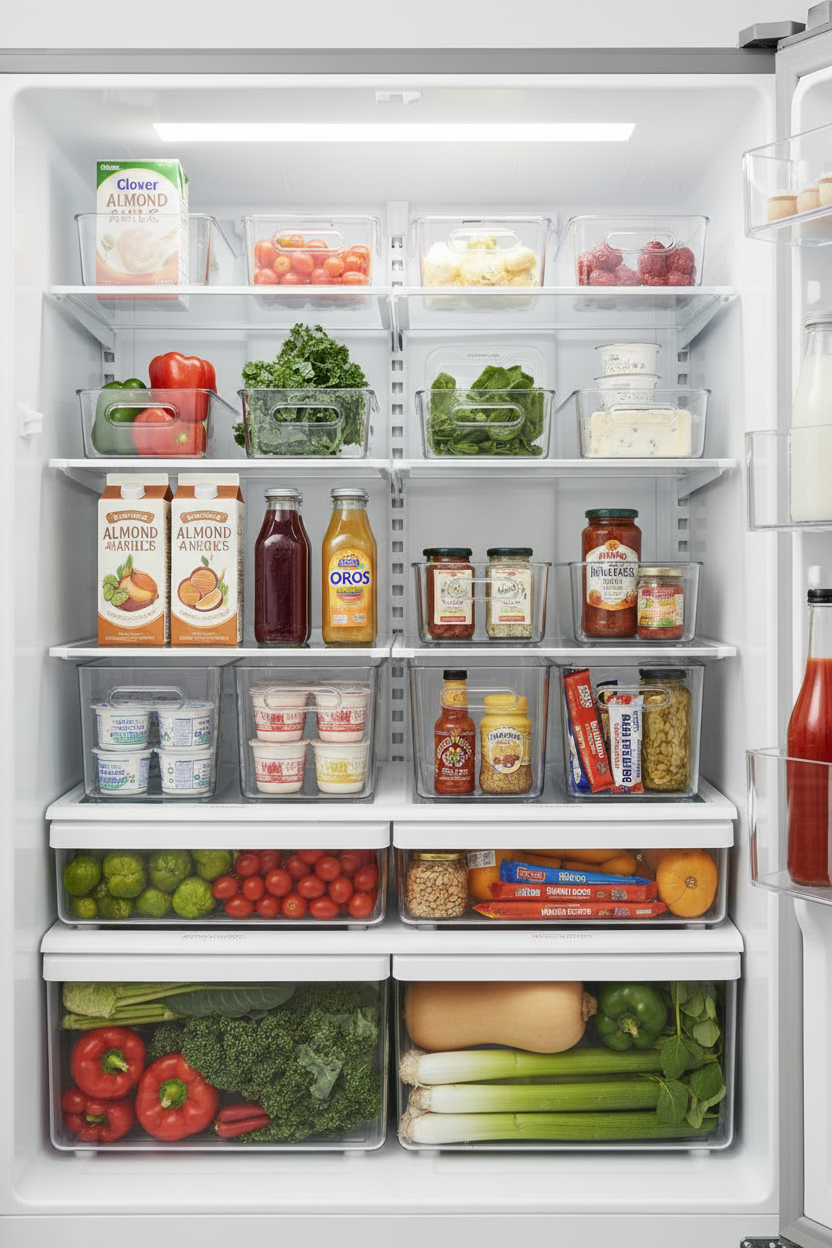 Organised Fridge - SA Products